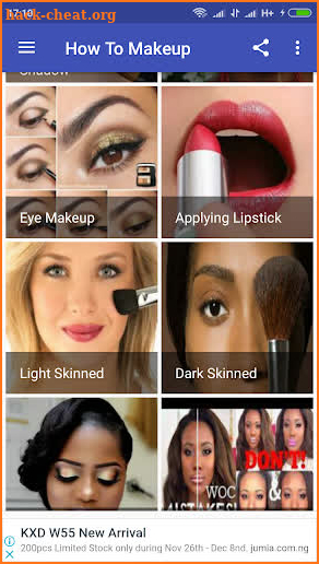 How To Makeup screenshot