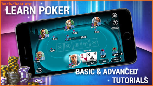 How to Play Poker - Learn Texas Holdem Offline screenshot