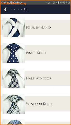 How To Tie A Tie Knot - True Tie screenshot