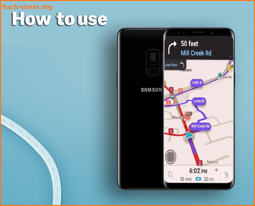 how to use waze mape screenshot