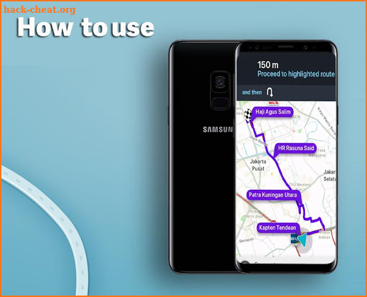 how to use waze mape screenshot