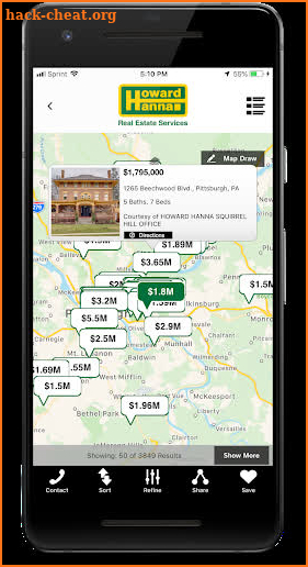 Howard Hanna Real Estate screenshot