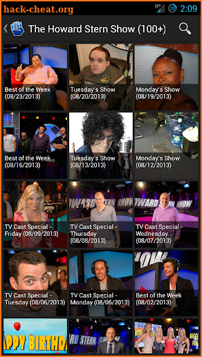 Howard Stern Mobile screenshot