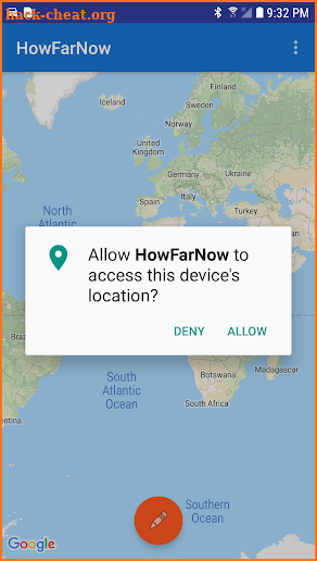 HowFarNow screenshot