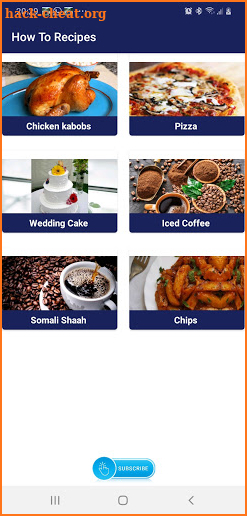 Howtorecipes screenshot