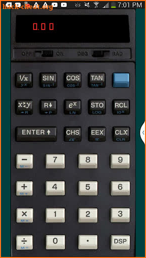 HP21 Original Scientific Calculator screenshot