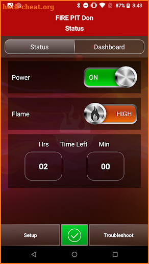 HPC Fire App v2 screenshot