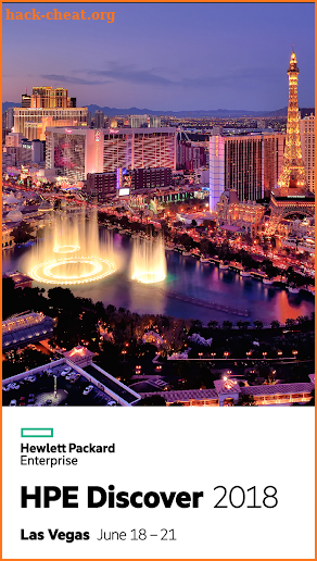 HPE Discover 2018 screenshot