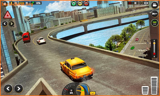 HQ Taxi Driving 3D screenshot