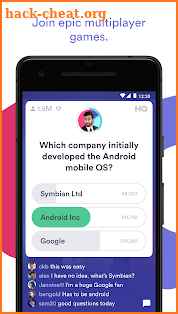 HQ Trivia screenshot