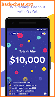 HQ Trivia screenshot