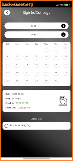 HR App screenshot