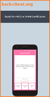 HR Cards: HRCI SHRM exam prep screenshot