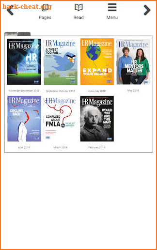 HR Magazine screenshot