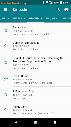 HR Technology Conference 2018 screenshot