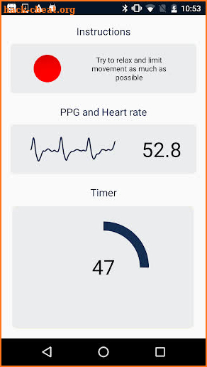 HRV4Training screenshot