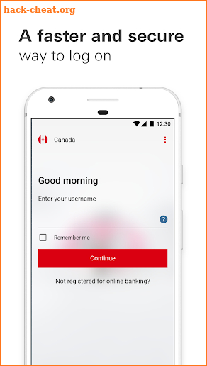 HSBC Canada screenshot