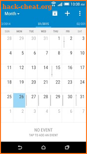 HTC Calendar screenshot