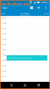 HTC Calendar screenshot