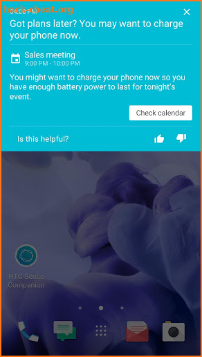 HTC Sense Companion screenshot