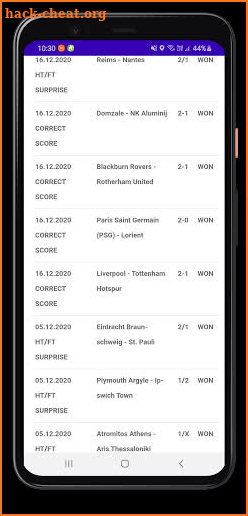 HT/FT Betting Fixed Matches screenshot