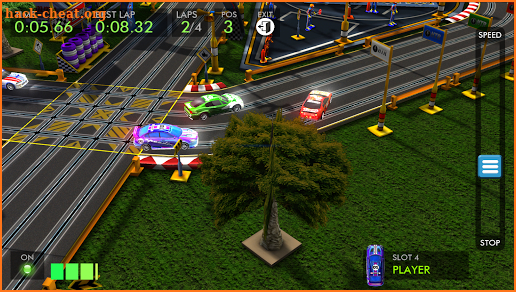 HTR+ Slot Car Simulation screenshot