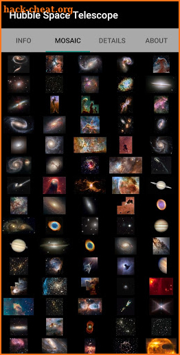 Hubble Space Telescope screenshot