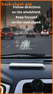 HUDWAY Go — GPS Navigation & Maps with HUD screenshot