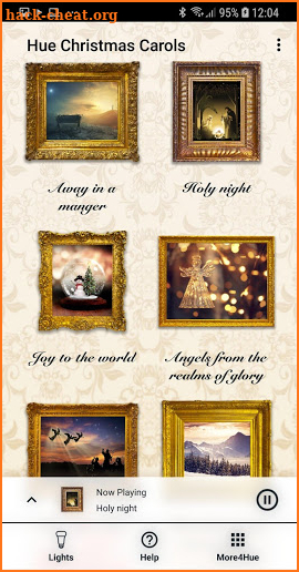 Hue Christmas Carols Advent screenshot