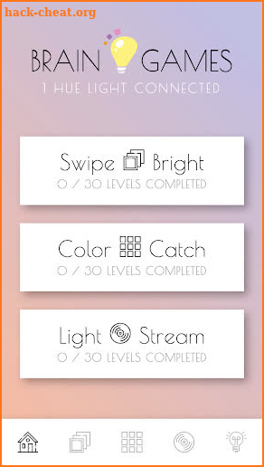 Hue Game - Brain Training - Play with your lights screenshot