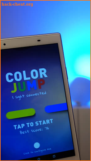 Hue Game - Color Jump - Play with your lights screenshot