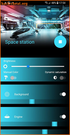 Hue In Space screenshot