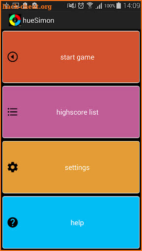 hueSimon screenshot