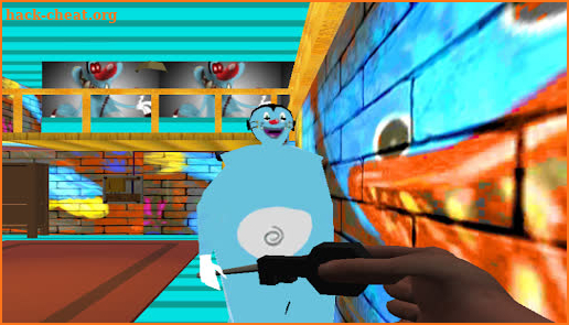 huggy granny oggy horror game screenshot