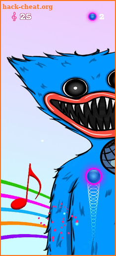 huggy wuggy ball music play screenshot