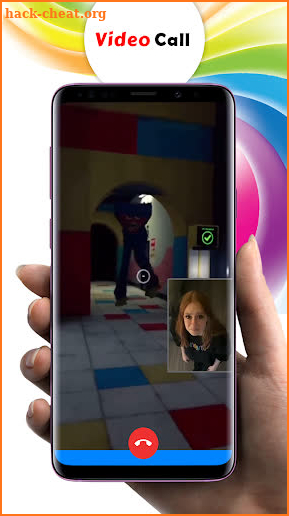huggy wuggy chat video call screenshot