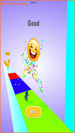 Huggy Wuggy Cube Surfer Game screenshot