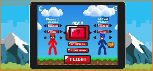 Huggy Wuggy Stickman Hero Wars screenshot