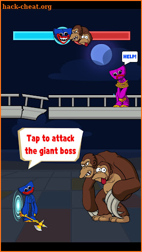 HuggyTowerPuzzle - rescue wug screenshot