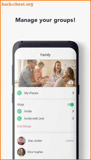 Hulahoop: Family Location Finder screenshot