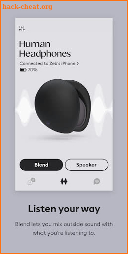 Human Headphones screenshot