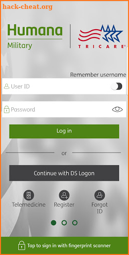 Humana Military screenshot