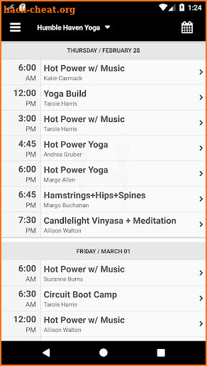 Humble Haven Yoga screenshot