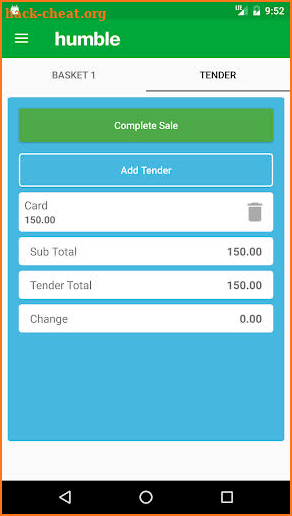 humble Till Point of Sale screenshot