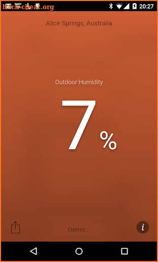 Humidity screenshot