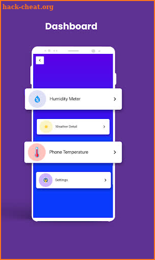 Humidity and Temperature Meter screenshot