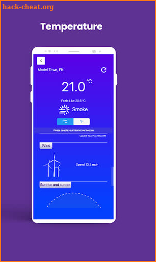 Humidity and Temperature Meter screenshot