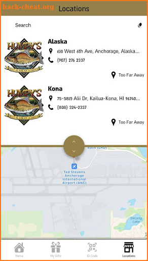 Humpy's Loyalty App screenshot