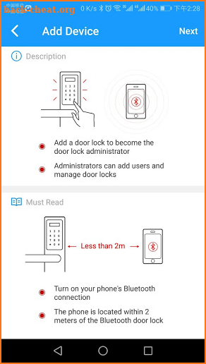 HUNE BLUETOOTH LOCK-Smart Home screenshot