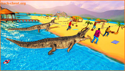 Hungry Crocodile Attack Simulator: Crocodile Games screenshot